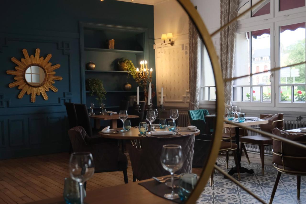 Logis Hotel Bellevue Restaurant La Pomme D'Or Coucy-le-Chateau-Auffrique Luaran gambar